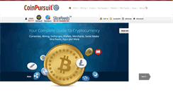 Desktop Screenshot of coinpursuit.com